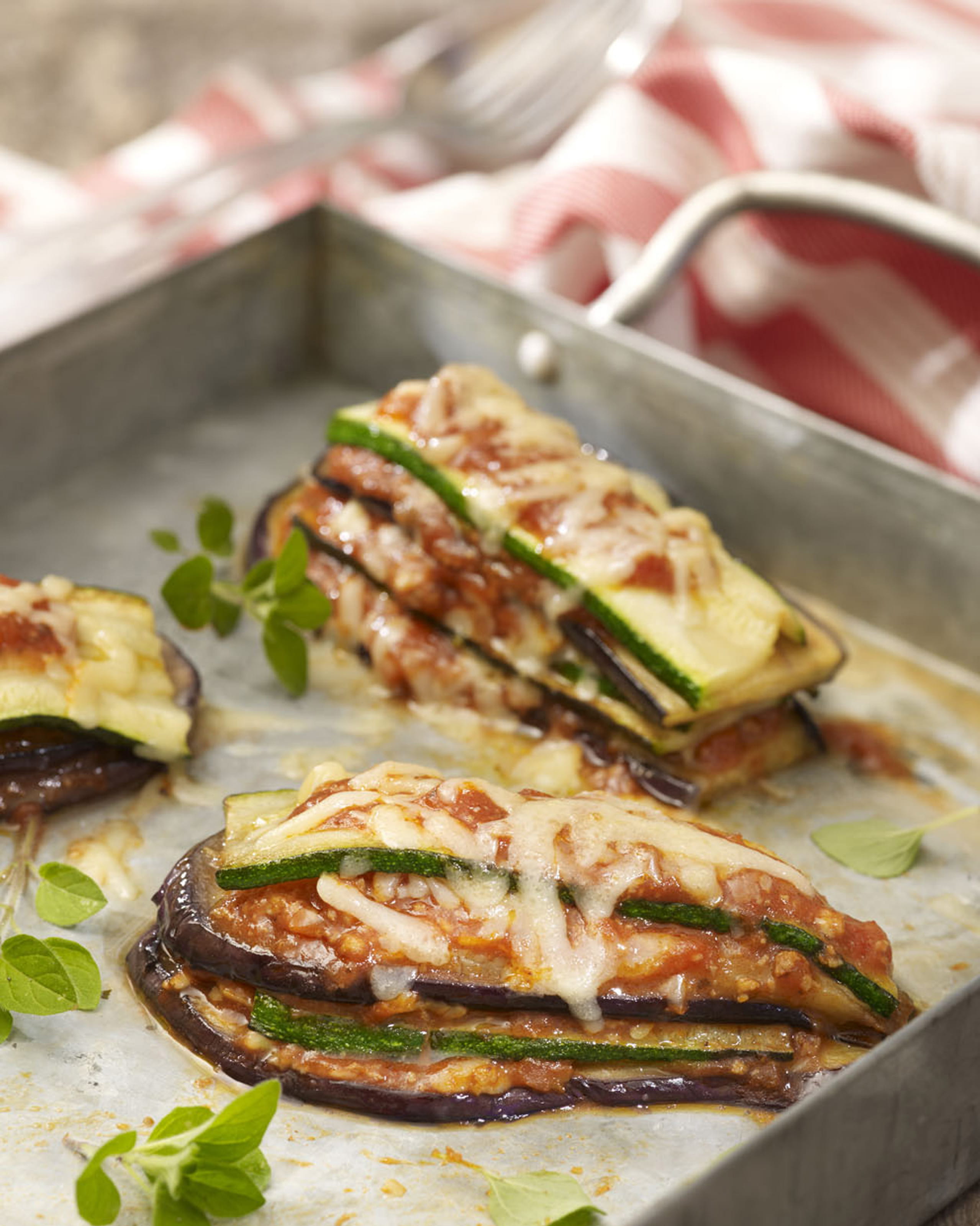 recipe image Lasagne van courgette en aubergine